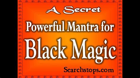 Mantra to overcome black magic